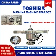 AW-M801AM / AW-K801AM TOSHIBA WASHING MACHINE MECHANISM GEARBOX GEAR BOX MESIN BASUH