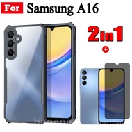 Samsung A16 Shockproof Phone Case for Samsung Galaxy A05S A05 A06 Tempered Glass Privacy Screen Prot