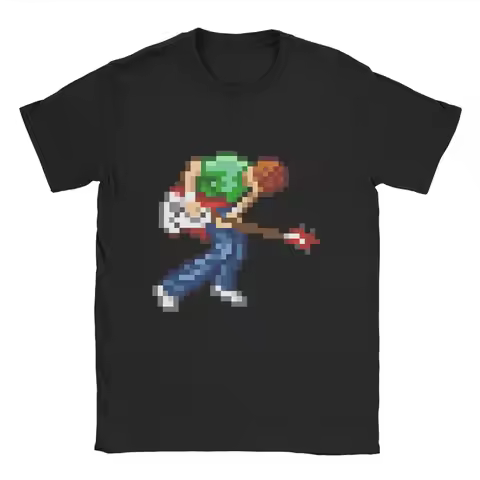 Scott Pilgrims Men T Shirt Fashion Tee Shirt Short Sleeve Crew Neck T-Shirt Cotton 4XL 5XL 6XL Tops