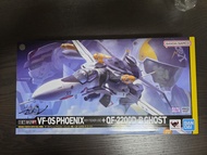 平放超時空要塞Macross Zero Bandai Hi-Metal R VF-0S Phoenix + QF-2200D-B Ghost，非高達
