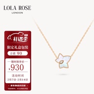 LOLA ROSE罗拉玫瑰常青藤白母贝女士项链女情人节礼物送女友