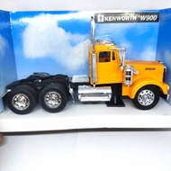 PROMO- DIECAST MINIATUR ALAT BERAT TRUCK KENWORTH TRUK BAHAN BESI OLENG