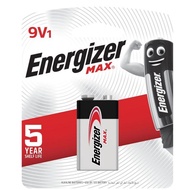 Energizer Max 9V Alkaline Battery
