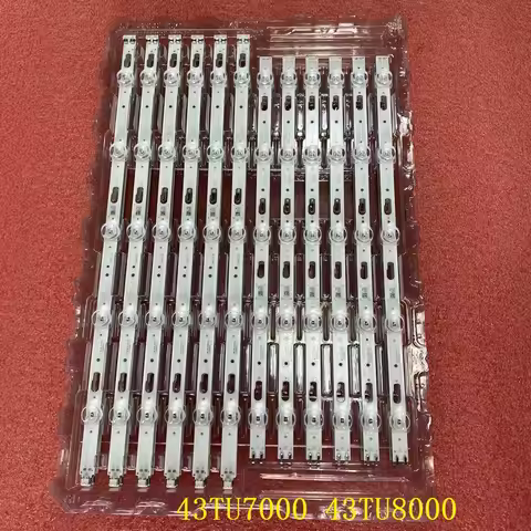 LED Strip For Samsung UE43AU7105k UE43TU7105K UA43TU8000W UN43TU6900 UN43TU7000 UN43TU8000 UN43TU820