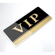 Acrylic VIP Room Signage Company Enterprise Hotel VIP Hall Signage VIP Room