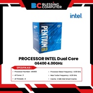 INTEL Dual Core G6400 4.00GHz PROCESSOR / INTEL G6400 PROCESSOR