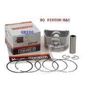 Silver Piston ring set for 5HP, 6 HP GX200 GX160