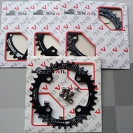 Chainring Snail 32T 34T 36T 96Bcd narrow wide symmetricalBcd for single chairing bicycle 96BCD not d