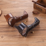 Suitable for Nikon Z6II camera bag ZFC leather case Z7 D750适用尼康Z6II相机包ZFC 皮套Z7 D750半套D850保护D5600/D55