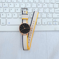 Jam Tangan Wanita Canvas Korea Fashion Moderen Terbaru 2025