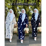 HOT JUBAH🔥JUBAH BERCORAK EXCLUSIVE/JUBAH PRINTED PLUS SIZE/JUBAH MUSLIMAH BERCORAK/JUBAH RAYA/JUBAH STYLE LOOSE