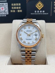 [SOLD OUT]二手 USED  ROLEX 勞力士 DATEJUST 16233 白色 2000年9月 全套 FULL SET