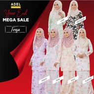 FREYA by ADEL🌺BAJU KURUNG RAYA  PRINTED SEDONDON 2023 🌺FLORAL TERKINI MODEN BREASTFEED FRIENDLY🌺