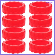 📦 8 Pcs Silica Gel Wheel Cover para sa Maleta Baggage Protector Accessories Sleeve Pads Covers