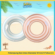 Intex 91 Cm Swim Tire Float InflatableRing 9 10 11 Years