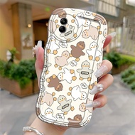 HP Phone Case For Samsung Galaxy A04 A04E A04s F04 M04 Phone Case Cute Duck Phone Protective Case Si