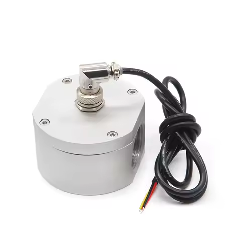 G1 G3/4 Oil Flow Sensor Hall Sensor Switch Flow Meter Water Flow Sensor Aluminum Alloy Water Meter I