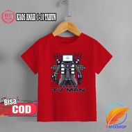 TV MAN KIDS T-SHIRT TITAN TVMAN KIDS T-SHIRT