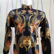 [FREE PPN] Batik Alisan lengan panjang kemeja batik alisan reguler