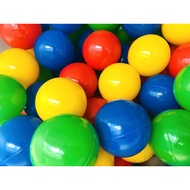 J-Kidz Joyful Balls, 500 pieces of 7cm ball pit balls, play tent balls in single colour