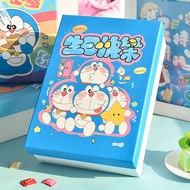 gift bag gift box Doraemon Gift Box Empty Box Gift Packaging Boxed T-Shirt Toy Box Gift Box for Girl