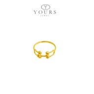 Yours Jewel 916 Gold Hardware  Ring (Small)