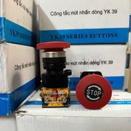 Emergency stop button, emergency stop button LA39 phi 22mm.
