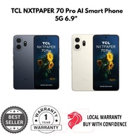 TCL NXTPAPER 70 Pro AI Smart Phone 5G 6.9" TUV SUD SGS Natural Light 4.0 120hz Display 50MP OIS eboo