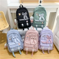 Lightweight coquette backpack Korean style bagpack  waterproof cute school bag girl