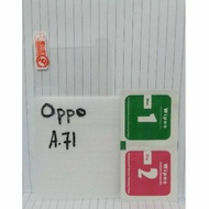 Tempered gorilla glass oppo A71