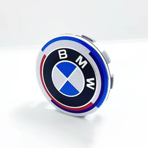 4pc 56mm 68mm Replacement Car Wheel Hub Center Cover Suitable For Bmw 50th Anniversary F10 F30 E39 E