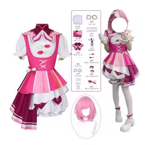 Otori Emu Cosplay Costume Third Anniversary Dress Uniform Wig Set Stage Performance Outfit for Woman