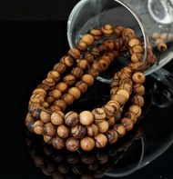 入門級越南沉香木珠 108粒 三圈 8mm 手鍊