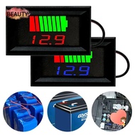 BEAUTY Lithium Battery Capacity Meter High Precision Digital Display Voltmeter Tester 12V 24V 36V 48