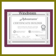 ▰ ♡ ☽ Adventurer Certificate Holder short letter size CH-3 & Adventurer Certificate Holder A4 size