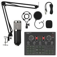 BM800 V9XPro Sound Card Studio Music Set Mixer Noise Reduction Portable Microphone Voice Live Broad