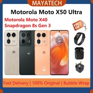 Motorola Moto X50 Ultra Snapdragon 8s Gen 3/Motorola Moto X40 Snapdragon 8Gen 2 125W Fast Charging D