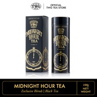 TWG Tea | Midnight Hour Tea, Loose Leaf Decaf Black Tea in Haute Couture Tea Tin Gift, 100g