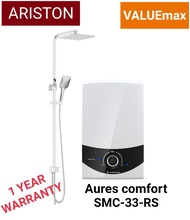 Ariston instant water heater with rain shower