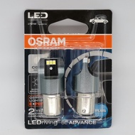 OSRAM LED BA15s 9456CW 12V P21W Lampu Putih 1156 Tapak Rata Mentol Lampu Ekor Kereta