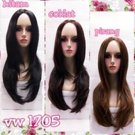 New!! WIG KOREA HYO RI WIG PANJANG WIG RAMBUT ASLI WIG WIG LURU