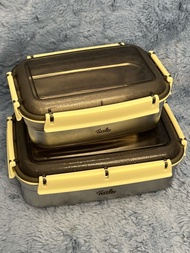 德國 Fissler 菲仕樂 304不鏽鋼保鮮盒 飯盒 850ml/1300ml