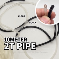 MOTORCYCLE 2T PIPE (10METER) 2T HOSE 2T MINYAK UNIVERSAL YAMAHA HONDA SUZUKI MODENAS DEMAK KAWASAKI 