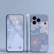 Blue Flower Phone Case Suitable for OPPO Reno 16Pro 15Pro 15 14Pro 14 13Pro 13 11Pro 10Pro+8T 8Pro 8