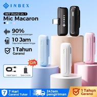 HRG DISCOUNT Gift ios Adapter & 24 shippingINBEX IM7 Wireless Lavalier Microphone Macaron 360