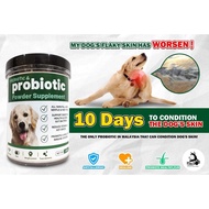 Max Paw Pet Supplement - All Natural Probiotic Powder Organic Prebiotic - Probiotic 200g
