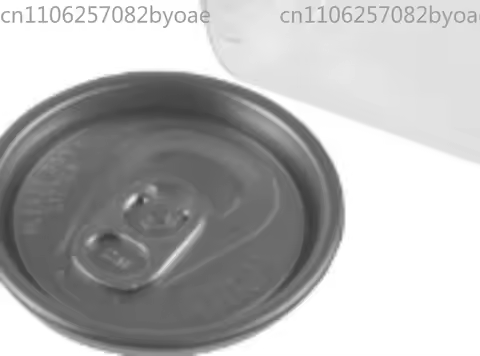 2025 hot sale 200pcs 330ml/250ml Can with Lid PET Bottle Cap Lid PET Can for Milk coffee/Beverage/Dr