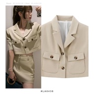 LA6438 - Beige Informal | Blouse Blouse