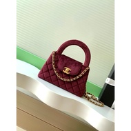3 million Fans Approved Small Sachet 25a Kelly Velvet Italian Raw Velvet 24k Vacuum Electroplating H