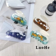 Luohe Jewelry Cute Cartoon Swan Acetate Hair Clip Female Niche Feel Classy Hair Accessories New Styl